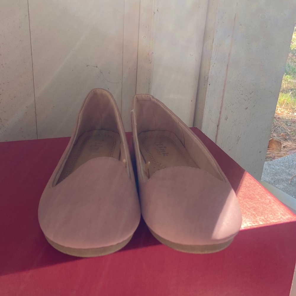 Link Comfort Pink Ballet Flats size 1 excellent condition